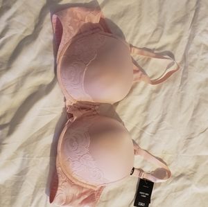 Torrid tshirt bra lace back smoothing 44B